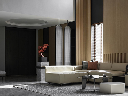 东荷逸品 · 650㎡现代墅居，蕴意于内，隐奢于境！（个人主页-ZNjU4NDc1NDA=） - 家装设计 - 站酷设计师梦琪设计师原创素材 - 站酷ZCOOL