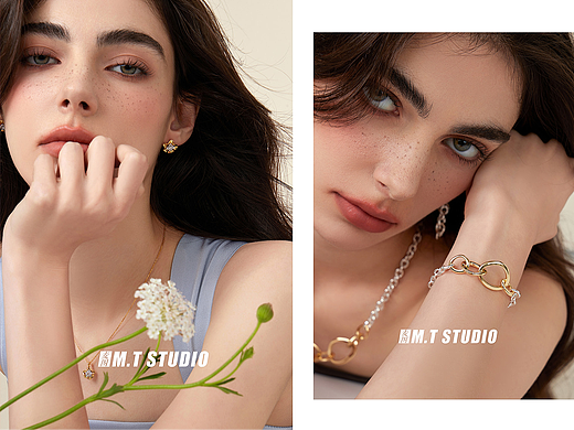 高级感饰品模特定制拍摄