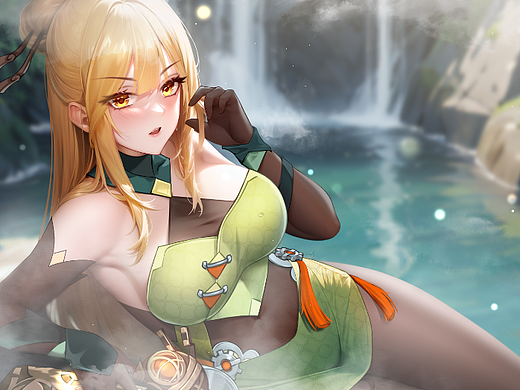 温泉系 CG