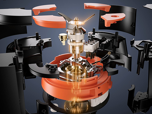 苏泊尔破壁机三维镜头