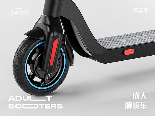 跨境电商详情页 | SmooSat 成人滑板车 ✖ LCX光锥设计