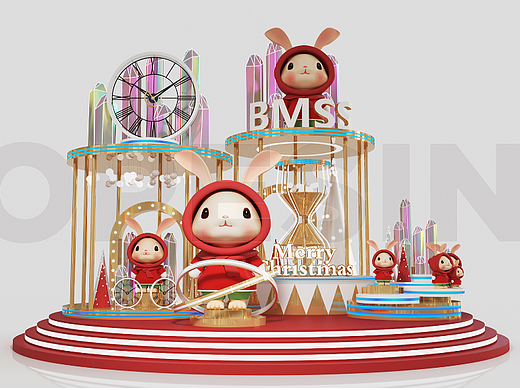 圣诞美陈效果图