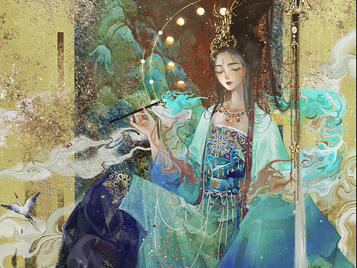 北宋王希孟《千里江山图》化灵