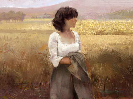 油画风练习临摹（个人主页-ZNjA2MTE1NTI=） - 创作习作 - 站酷设计师阿月姑娘啊原创素材 - 站酷ZCOOL