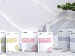 VE花漾面膜系列包装设计