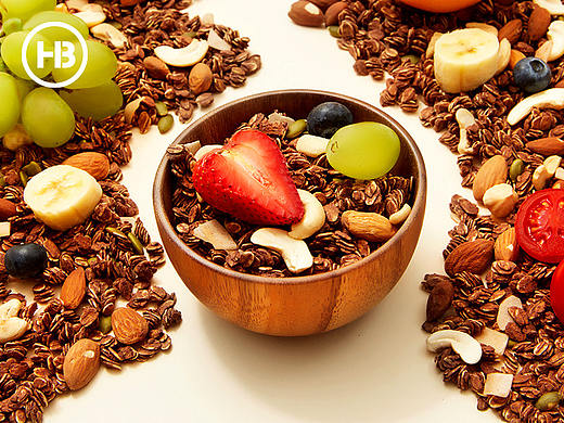 麦片拍摄 | 食品摄影 x 电商轻食麦片食品详情拍摄修片