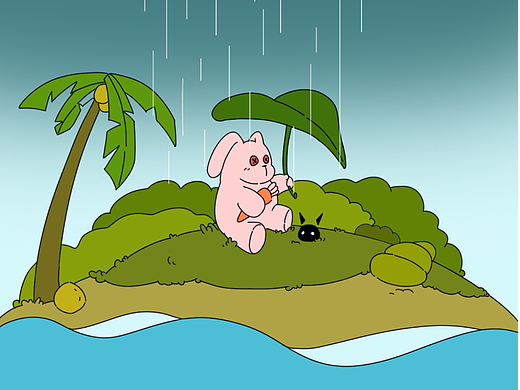 下雨