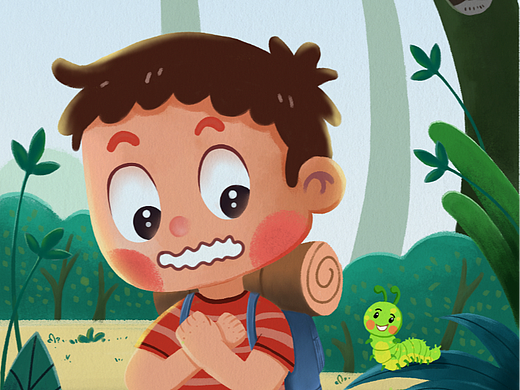 挑战30张儿童插画，19/30