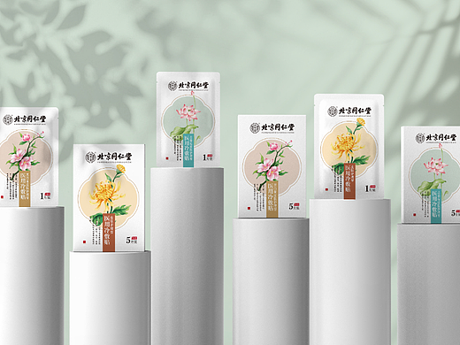 传统的配方，现代的表现 北京同仁堂冷敷贴包装设计