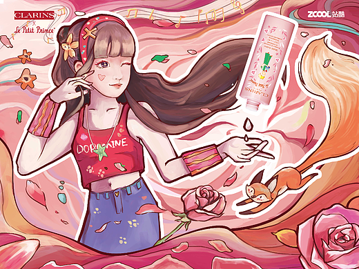 邂逅#粉嫩多巴胺少女#《闪闪发光青春之源》