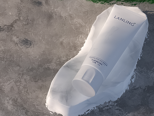 护肤品渲染练习