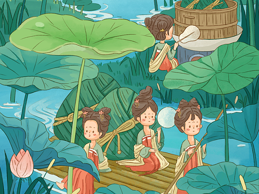 端午节插画