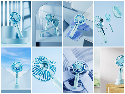 五月练习--手持小风扇