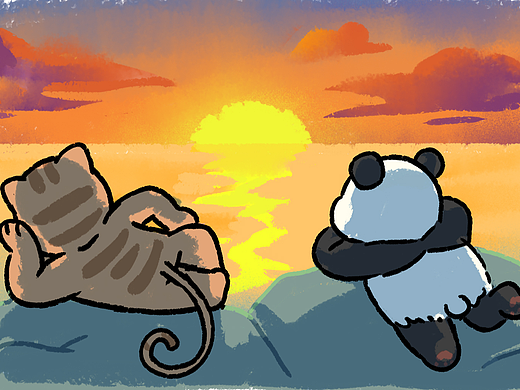 flag日，变成了一只流浪小野猫～