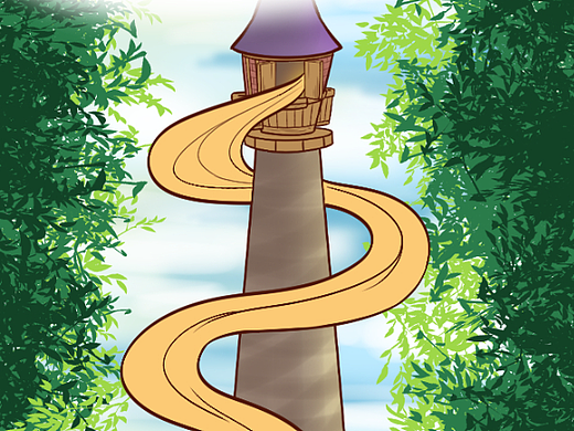 长发公主的头皮屑