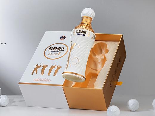 白酒摄影｜高尔夫酒