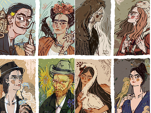 近日创作插画小合集