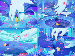 《情绪》系列插画