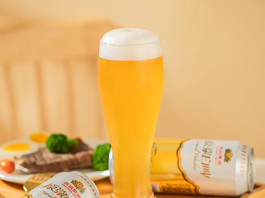 静物摄影原浆啤酒