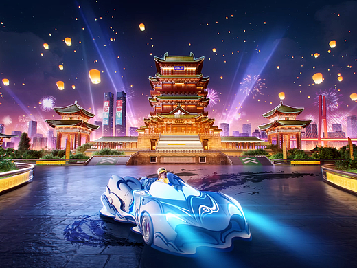 QQ飞车手游x江西文创联动CG