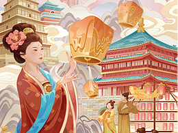 城市印象插画 |《西安印象》