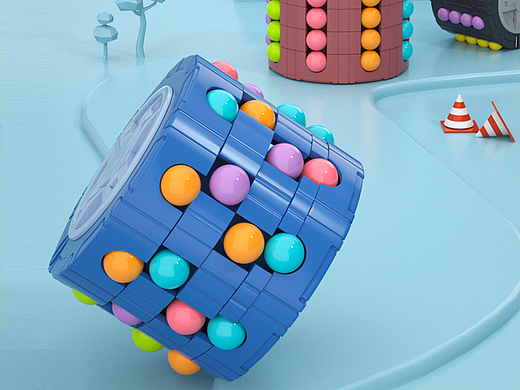 儿童玩具益智魔轮详情页