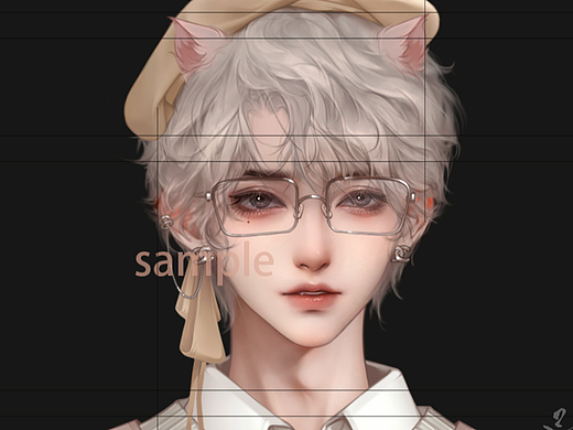 现男立绘