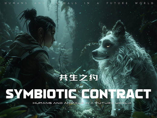 AIGC科幻短篇《共生之约》