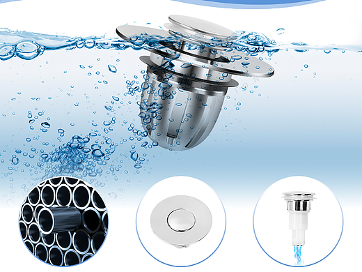 亚马逊地漏主副图A+图片设计