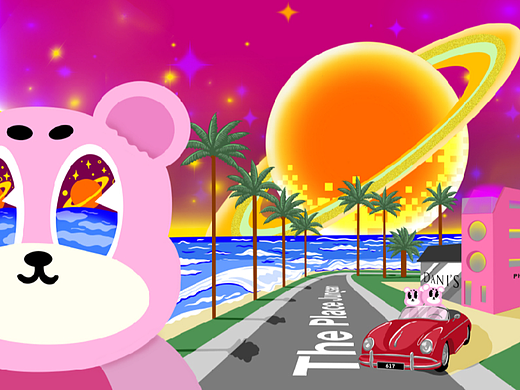 近期做的小熊IP插画合集