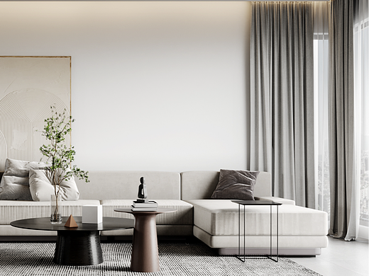 136㎡ 高级时尚 格雷系 现代风 