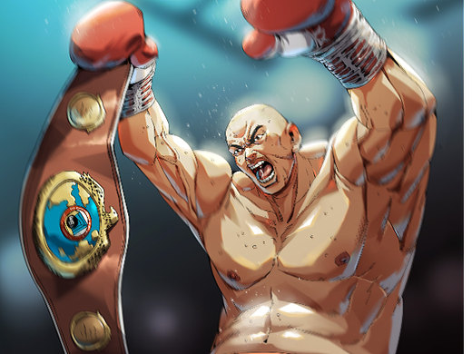 boxing（个人主页-ZNjY2OTE1Mjg=） - 单幅漫画 - 站酷设计师pen39原创素材 - 站酷ZCOOL