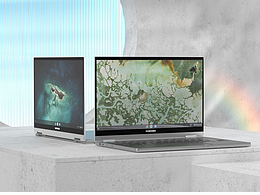 C4D动画练习-电脑展示