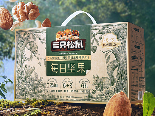 三只松鼠，转型第一枪！by喜鹊