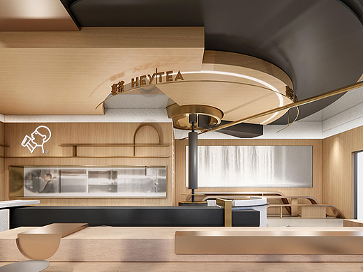 黑胶时代·茶饮店全案设计X 超前设计CHS ARCHITECTURE