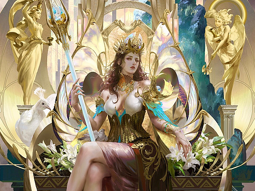 黄光剑老师个人作品《天后赫拉》