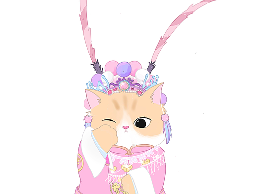 The cantonese opera cats 粤剧小猫咪
