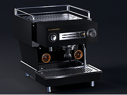 咖啡机C4D产品动画