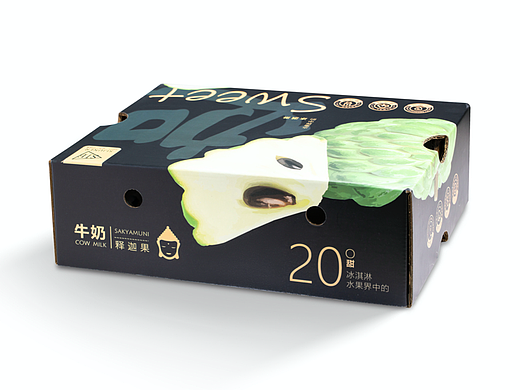 水果释迦果包装设计