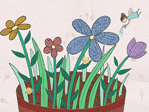 花坛里的小故事