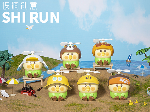 吾皇手办&BEBE小鹦鹉风扇 X 识润创意 | 手办作品分享