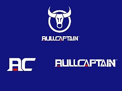 logo设计，红白蓝配色，年轻运动风