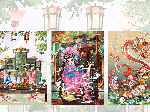 寻味顺德之美（个人主页-ZNjc3OTMyMDA=） - 商业插画 - 站酷设计师古丽蘑菇酱原创素材 - 站酷ZCOOL