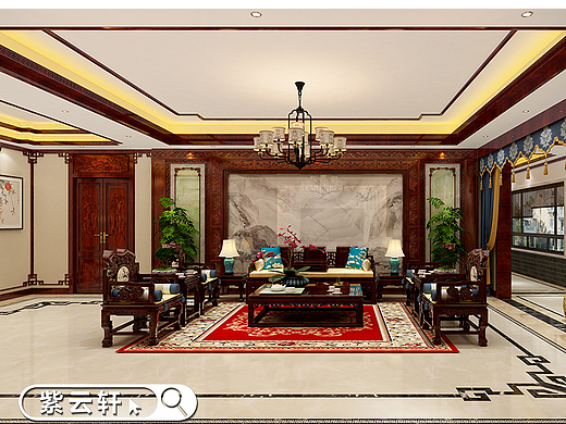 别墅中式装饰给你一个舒适优质的家装环境