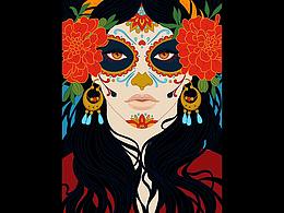 臨摹—西班牙亡靈節(jié)