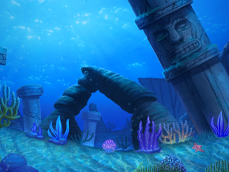 海底（个人主页-ZMTQ0MjY1MjQ=） - 游戏原画 - 站酷设计师飛飛飛XL原创素材 - 站酷ZCOOL