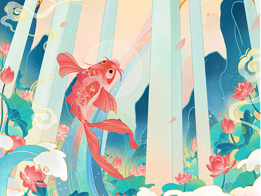 插画练习之国风（二）