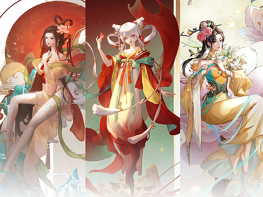 精品班小伙伴们的国风设计作品分享~