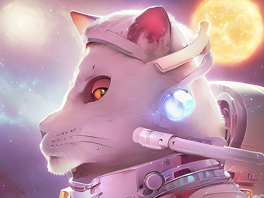 科幻风格太空动物