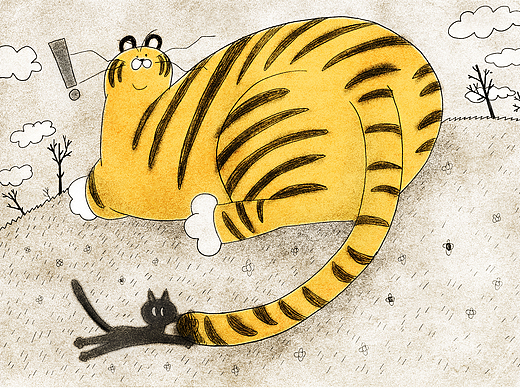 “虎”假虎威（個人主頁-ZNjU2MDEzNDA=） - 繪本 - 站酷設計師冬佳原創(chuàng)素材 - 站酷ZCOOL